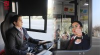 Xanım avtobus sürücüləri SÜKAN ARXASINDA – Bu marşrutlar üzrə çalışacaqlar – VİDEO
