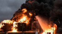 Rusiyada neft bazası yanır - VİDEO