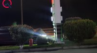 Bakıda ağır QƏZA: Avtomobil yanacaqdoldurma məntəqəsinə çırpıldı - FOTO