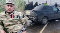 Mais Bərxudarovun sürücüsü olmuş hərbçi qəzada həlak oldu &ndash; VİDEO