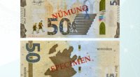 Azərbaycanda yeni 50 manat &ndash; FOTO