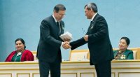 Türkmənistan Prezidenti Azərbaycan səfirini təltif etdi &ndash; FOTO