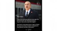Türkiyə cəmiyyəti Prezident İlham Əliyevin Qəzza ilə bağlı mövqeyini təqdir edir