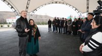 Prezident Ağdərədə sakinlərlə görüşdü &ndash; FOTO/VİDEO