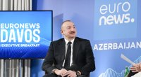 İlham Əliyev Davosda &ldquo;Euronews&rdquo; televiziyasına müsahibə verdi - FOTO/VİDEO
