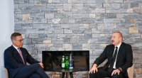 İlham Əliyev Davosda Finlandiya Prezidenti ilə görüşdü &ndash; FOTO