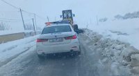 Zəfər yolu qardan belə təmizləndi – VİDEO