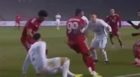 &ldquo;Qarabağ&rdquo;ın oyunçusuna qarşı sərt oynadı, hakim &ldquo;qırmızı&rdquo; vermədi - VİDEO