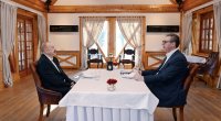 Azərbaycan və Serbiya prezidentləri qeyri-rəsmi səhər yeməyində - FOTO