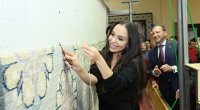 Leyla Əliyeva &ldquo;Azərxalça&rdquo;nın Şabran filialında - FOTO