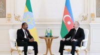 İlham Əliyevin Efiopiyanın Baş naziri ilə təkbətək görüşü keçirildi - FOTO