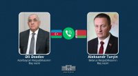 Əli Əsədov belaruslu həmkarı ilə İranın Naxçıvana PUA hücumunu MÜZAKİRƏ ETDİ