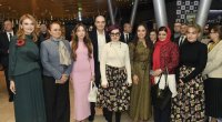 Leyla və Alena Əliyevalar &ldquo;Yaddaşa həkk olunan təsvir&rdquo; sərgisində - FOTO