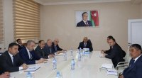 Qusarda yağışın fəsadlarının aradan qaldırılması ilə bağlı görülmüş işlər müzakirə edildi &ndash; FOTO