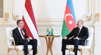 İlham Əliyevin Latviya Prezidenti ilə təkbətək görüşü keçirildi &ndash; FOTO