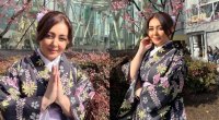 Lalə Azərtaş Yaponiya milli geyimində - FOTO