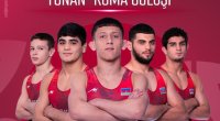 Azərbaycan güləşçiləri Avropa çempionatının FİNALINDA
