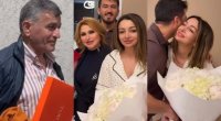 Mələkxanım Eyubova və ailəsindən gəlininə sürpriz - VİDEO