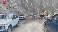 Lahıc yolunda hərəkət bərpa olundu &ndash; VİDEO