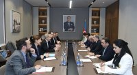 Ceyhun Bayramov Aİ rəsmisi ilə nələri müzakirə etdi? - FOTO