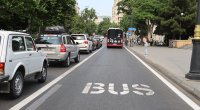 Bakıda 140 kilometr uzunluğunda avtobus zolağı yaradılıb