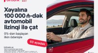 Birbank və &ldquo;Bir Kredit&rdquo; BOKT-dan yeni lizinq imkanı: 0%-dən başlayan ilkin ödənişlə avtomobil əldə edin
