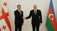 İlham Əliyevdən Mixeil Kavelaşviliyə TƏBRİK