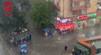 Bakıda güclü dolu yağdı &ndash; ANBAAN VİDEO