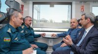 Generallar Bakı-Tbilisi qatarında &ndash; FOTO