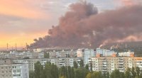 Saratov şəhərindəki neft emalı zavoduna ZƏRBƏ ENDİRİLDİ - VİDEO