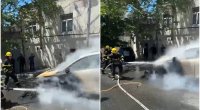 Bakıda &ldquo;Changan&rdquo; yandı &ndash; VİDEO
