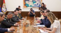 Zakir Həsənov Aleksandr Vuçiçin qəbulunda - FOTO