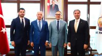 TÜRKPA Baş katibi AK Parti sədrinin birinci müavini ilə görüşdü