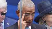 Mişel Obama Barak Obamanı göz yaşlarına boğdu &ndash; FOTO
