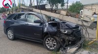 &ldquo;Chevrolet&rdquo; əvvəl &ldquo;Opel&rdquo;ə, daha sonra işıq dirəyinə çırpıldı - FOTO