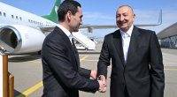 İlham Əliyev Türkmənistan Prezidentini Füzulidə belə qarşıladı &ndash; FOTO