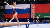 Bədii gimnastika üzrə çempionatda Rusiya bayrağı və himni qadağan edildi