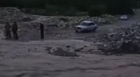 Şamaxıda Ağsu çayı daşdı: Bəzi yollar bağlandı - VİDEO