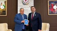Azərbaycanın Qazaxıstandakı səfiri medalla təltif edildi