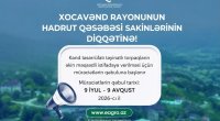 Hadrut sakinlərinin NƏZƏRİNƏ! - Qəbul başlanılır