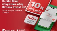 Kapital Bank istiqrazlarına abunə yazılışı başladı: illik 10% gəlirlə investisiya edin