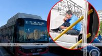 Sərnişinlərdən küsüb, siqaret çəkən sürücü ilə bağlı "BakuBus"dan AÇIQLAMA