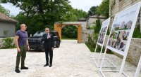 İlham Əliyev "Yasəmən" hotelinin yeni korpusları ilə tanış oldu - FOTO