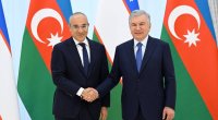 Mikayıl Cabbarov Şavkat Mirziyoyevin qəbulunda - FOTO