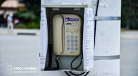 İşğal altındakı Krımda mobil rabitə problemlərinə görə taksofonlar quraşdırılır - FOTO