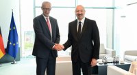 İlham Əliyev ilə Fridrix Mertsin təkbətək görüşü keçirildi