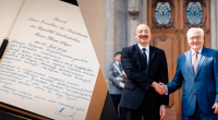 &ldquo;Dost Almaniya xalqına...&rdquo; - İlham Əliyevin xatirə kitabına yazdıqları