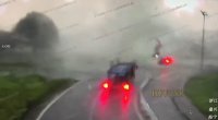 Çində tornado avtomobili havaya uçurdu &ndash; ANBAAN VİDEO