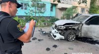 Odessada hərbçinin avtomobili partladıldı &ndash; VİDEO