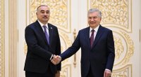 Rəşad Məmmədov etimadnaməsini Şavkat Mirziyoyevə təqdim etdi &ndash; FOTO